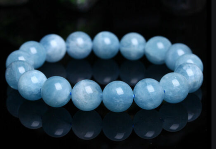 Bracelet pierre naturelle Quartz bleu